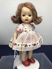 7” Vintage Nasb Nancy Ann Storybook Doll Muffie Straight Leg Walker Slw #Ac