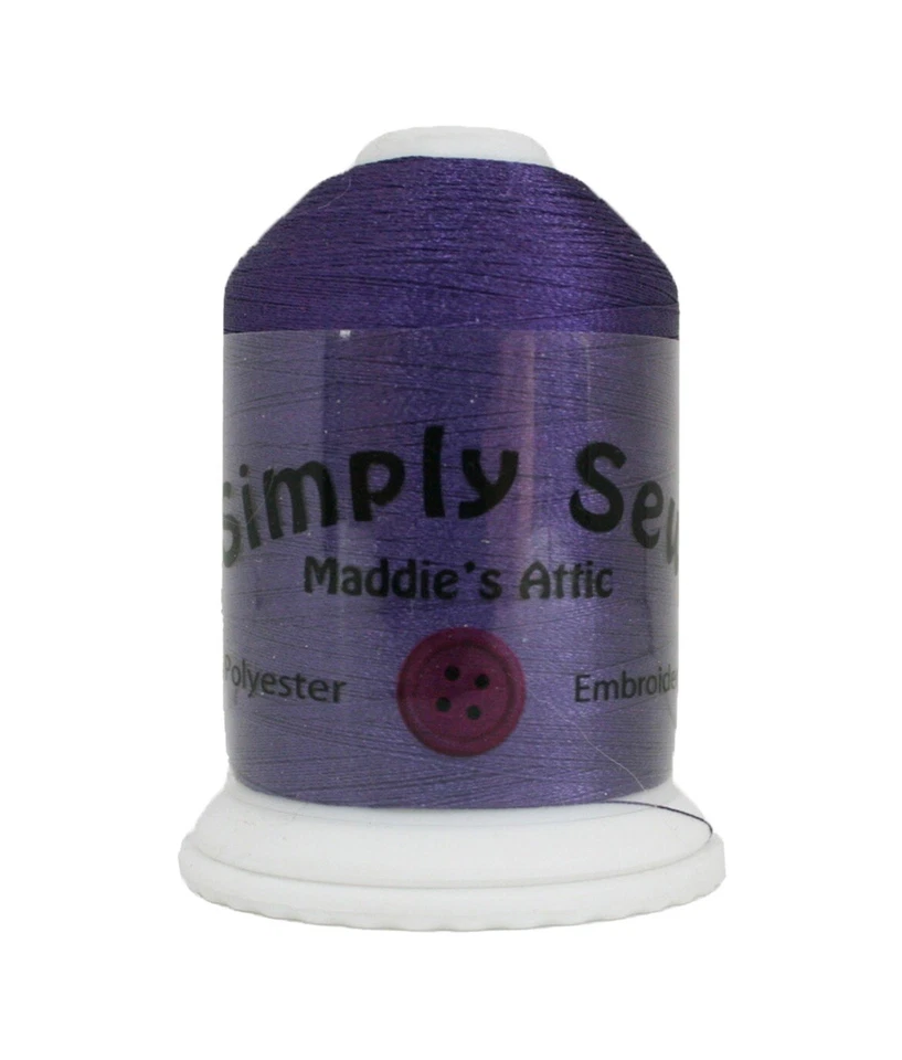 1100 Yards Shadow Purple Polyester Embroidery Sewing Thread FREE SHIPPING to US - Image 1 of 1