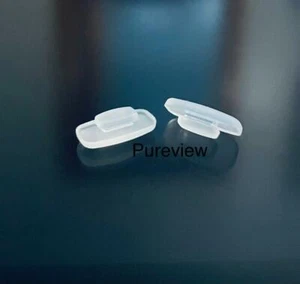 x2 Pairs Ultra Soft Nose Pads For SERENGETI EYEWEAR SUNGLASSES 13.5 mm Push-in - Picture 1 of 3
