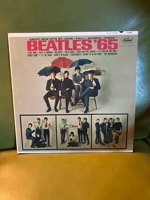The Beatles - Beatles 65 LP Vinyl MONO 2024 RELEASE VG+ - Image 1 of 3