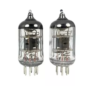 Matched Pair 6J1P-EV 6ZH1P-EV EF95 6F32 Tube Valve Röhre Voskhod 1975 NOS - Picture 1 of 2