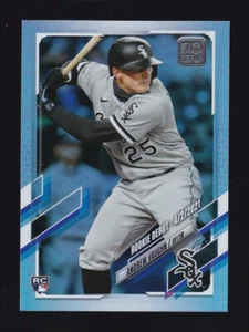 2021 Topps Update Series #US140 ANDREW VAUGHN RC RD RAINBOW FOIL Rookie Debut - Bild 1 von 2