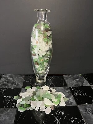 Genuino Surf Tumbled Sea Glass Cabo Bretón Océano Atlántico Joyería Lote de 20 Piezas Foto 1 de 4