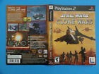 Playstation 2 Star Wars The Clone Wars Original Cover Art *No Game Disc Or Case*