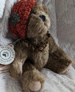 Boyds Bears Plush Cecilia Debearvore TJs Best Dressed Knit Hat Bear - Picture 1 of 7