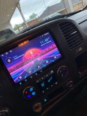 For GMC Sierra 2007-2013 With JBL Carplay Android 14 Car Stereo Radio GPS FM - Image 1 of 4