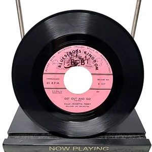 RARE Rosetta Perry - Get Out and Go/Farewell Blues 7" 45rpm Vinyl 1957 VERY GOOD - Picture 1 of 2