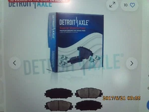 Front Premium Ceramic Brake Pads for Matrix Mirai Rav4 Corolla Vibe p-1211 - Foto 1 di 1