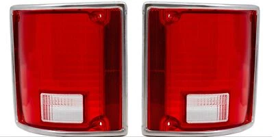 1973-1991 Chevrolet GMC Pickup Pick up Truck Tail Light Taillight Lenses Lens - Image 1 of 4