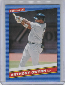 2020 DONRUSS VARIATIONS TONY GWYNN #218 SAN DIEGO PADRES HALL OF FAME HOF