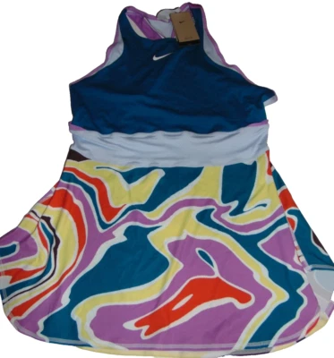 ~¡Vestido Dri-Fit Tenis NIKE Para Mujer Nuevo con Etiquetas! Talla XL Ajuste Ajustado Súper Lindo $130!! FS:) Foto 1 de 4