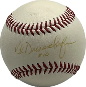 Kirk Dressendorfer Autograph Signed Athletics Official Ball BAS Authentic - Picture 1 of 2