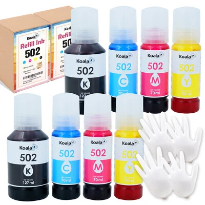 Lot Koala Ink Refill Kit for Inkjet Printers, Canon, HP, Epson, 502 Ink 522 Ink - Image 1 of 4