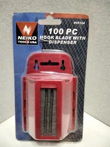 100 Haken Klingen Neiko Tools USA mit Spender 00512A - Bild 1 von 2