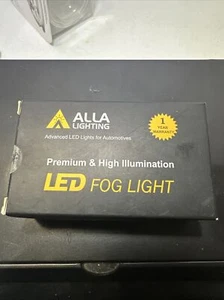 Alla Lighting H11 LED Driving Fog Light Bulb,6000K Bright White Replacement Lamp - Picture 1 of 3