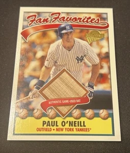 2003 Topps All-Time Fan Favorites - Relics #FFR-PO Paul O'Neill (MEM) - Picture 1 of 2