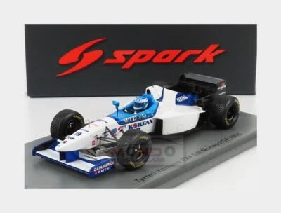 1:43 SPARK Tyrrell F1 024 #19 Monaco Gp 1966 M.Salo White Black S6977 - Immagine 1 di 2
