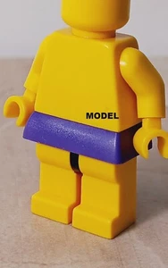 New LEGO Skirt Mini Deep Purple Dark Fits on Regular Fig Legs Hard Plastic Skirt - Picture 1 of 1