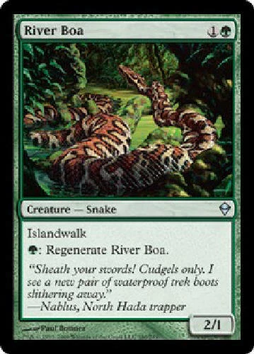 RIVER BOA X4 4 4X Zendikar MTG Magic the Gathering Cards DJMagic - Image 1 of 1