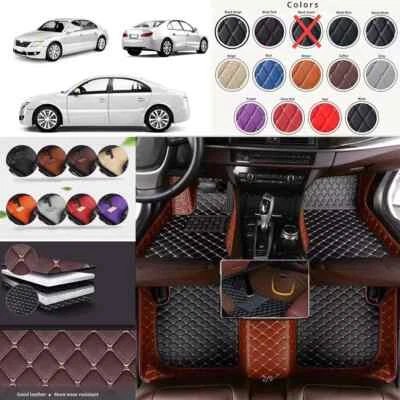 Fit For Chevrolet Malibu Car Floor Mats Luxury Waterproof Auto Liners carpets - Image 1 of 4