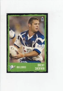 2004 Daily Telegraph NRL Rugby League Brent Sherwin #26 (Canterbury Bulldogs) - Picture 1 of 2