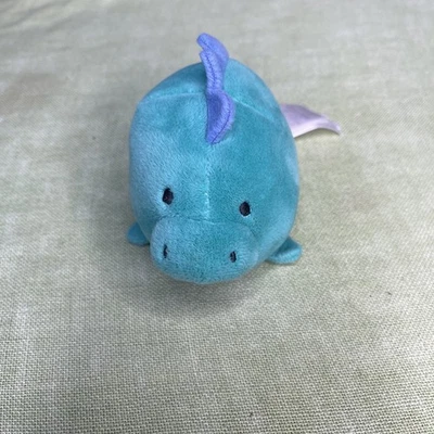 Carter’s Blue Dinosaur Mini Plush Baby Toy Stuffed Animal 5” 2021 Model 24546 - Image 1 of 4