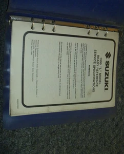1990 Suzuki DR650SL Dual Sport Motorcycle Specifications Reference Manual xz - Picture 1 of 10