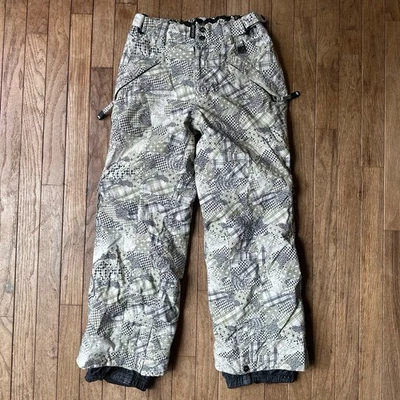 RIDE SNOWBOARDS Womens Pants Medium Patchwork Camo Hydrapel Waterproof Sporty - Image 1 of 4