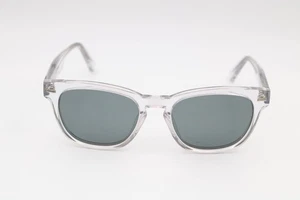 Morgenthal Frederics Flynn Sr. Clear Square Needs Lens Eyeglasses Frames 51-18-1 - Picture 1 of 6