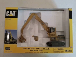 Norscot Cat 345B Series II Material Handler & Work Tools 1/50 DieCast 55080 New - Picture 1 of 3