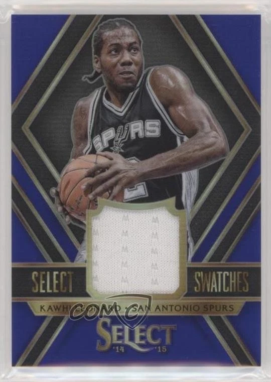 2014-15 Panini Select Swatches Purple Prizm /99 Kawhi Leonard #66 - Image 1 of 2