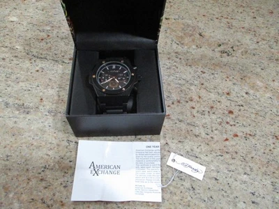 RELOJ PULSERA ED HARDY HOMBRE NUEVO EN CAJA CON PAPELEO FUNCIONANDO Foto 1 de 4