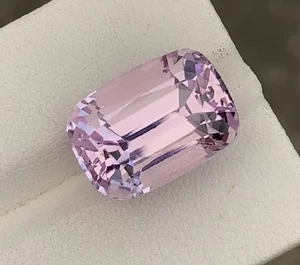 VVS 13,96 ct natürlicher rosa Kunzit Edelstein Kissenschliff aus Afghanistan - Bild 1 von 3