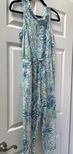 Lilly Pulitzer girls 12 - 14 XL jumpsuit - Picture 1 of 9