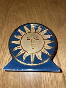 Vtg Ceramic Springmaid Sun Moon Stars Celestial Toothbrush Holder 90s Y2K - Picture 1 of 7
