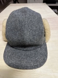 Filson Garment 100% Virgin Wool Trapper Hunting Hat Green Size Medium USA MADE - Picture 1 of 6