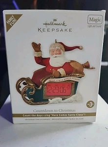 Hallmark Keepsake Cuenta Regresiva Para Navidad Adorno Mágico de Luz y Sonido - Imagen 1 de 4