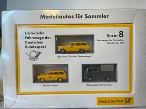 Brekina , 1:87 ,H0, Serie 8, diverse Fahrzeuge der Post, unbenutzt - Bild 1 von 5