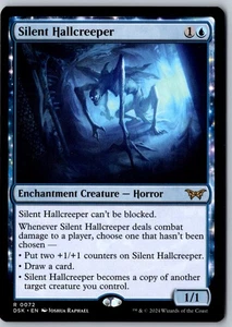 Silent Hallcreeper Duskmourn: House of Horror 72 casi nuevo - Imagen 1 de 2