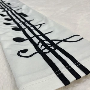 adidas Originals × Jeremy Scott Musical Note Track Pants Size M White Rare - Picture 1 of 8