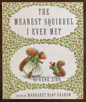 The Meanest Squirrel I Ever Met By Gene Zion, 1962 Vintage Paperback — 第 1/4 张图片