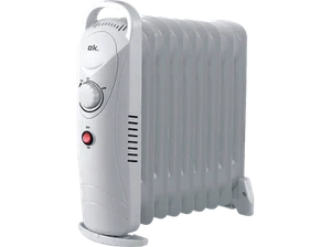 Radiador - ok. ORO 711024 ES, 1000W, 9 elementos, Termostato regulable. - Imagen 1 de 1