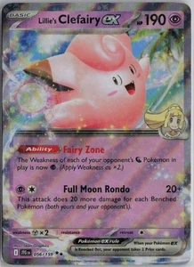 Lillie's Clefairy ex Double Rare SV09: Journey Together 056/159 NM - Picture 1 of 2
