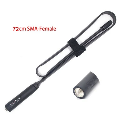 144/430Mhz Dual Band VHF/UHF Antenna SMA Female for Baofeng UV-5R UV-82 Radio A - Image 1 of 3