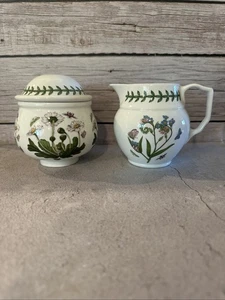 Portmeirion Botanischer Garten Sahnekännchen & Zuckerdose - Bild 1 von 4