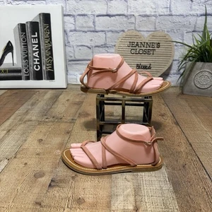 Sandalias de tanga K.Jacques Epicure con tiras talla 40 EE. UU. 10 - Imagen 1 de 7