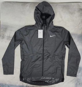 Nike Women's Essential Repel Black Reflec Running Jacket CV8282-010 Size Medium - Picture 1 of 13