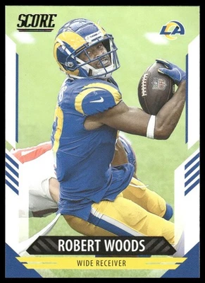 2021 Score #256 Robert Woods Los Angeles Rams - Image 1 of 2
