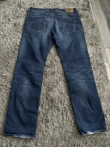 Diesel Larkee Vintage Blue Jeans W 36 L 32 - Picture 1 of 5