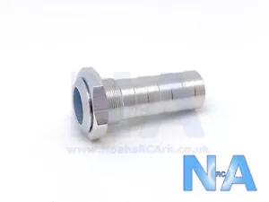 Tubo trasero de escape de aluminio TFL 18 mm motor de gasolina salida barco de radiocontrol - Imagen 1 de 6